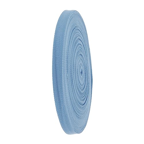 BELLIFFY 2cm Baumwollband Gurtband Für Taschengurte Kleidung Handwerk Baumwolldekor Band Zum Basteln Gewebtes Gurtband Taschengurtband Farbband Baumwoll-twill-band Köperband Baumwolle Blue von BELLIFFY