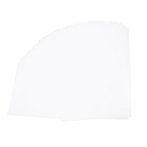 BELLIFFY 4 400 Stück 16k Kopierpapier Klares Pergamentpapier Kalligraphie-pauspapier Künstler Pauspapierblock Kalligraphiepapier Kopierpapier Zum Malen Pinselstriche Papier Weiß von BELLIFFY