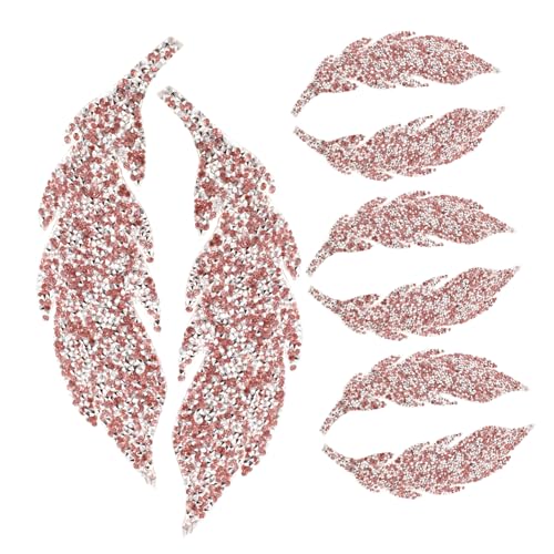 BELLIFFY 4 Paar Strass Patches, DIY Kleiderflicken, Dekorative Bügelflicken, Dekorative Flicken, Verschleißfeste Kleiderflicken, Kompakte Kleiderflicken, Dekorative Mantelflicken BELLIFFY 4 Paar Strass Patches, DIY Kleiderflicken, Dekorative Bügelflicken, Dekorative Flicken, Verschleißfeste Kleiderflicken, Kompakte Kleiderflicken, Dekorative Mantelflicken von BELLIFFY