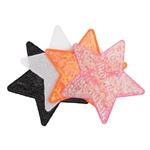 BELLIFFY 4 Stück Selbstklebende Applikationen für Diy Kleidung Taschen Hüte Bestickte Flicken für Dekoration und Reparatur BELLIFFY 4 Stück Selbstklebende Applikationen für Diy Kleidung Taschen Hüte Bestickte Flicken für Dekoration und Reparatur von BELLIFFY