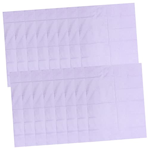 BELLIFFY 40 Blätter Taschentuch Krepp-papier Origami-papier-kit Origami Papier Selber Machen Diy Liefert Origamipapier Für Kinder Bastelpapier Dünnes Faltpapier Papiere Falten Lavender von BELLIFFY