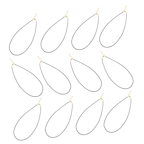 BELLIFFY 50 Stück jewelry set wachsschnur Schmuck basteln DIY-Halskettenmaterialien DIY-Zubehör-Zubehör Multifunktionskabel Halskettenketten für Anhänger Halskette Seil Schmuckschnur Metall von BELLIFFY