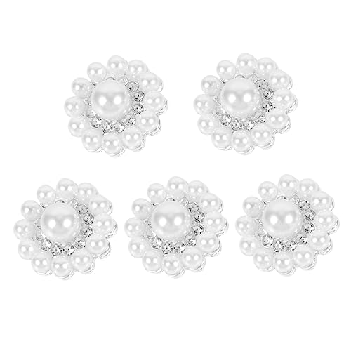 BELLIFFY 5St Diamantknöpfe aus Legierung Tasten glänzende Nähknöpfe elegante Knöpfe exquisite Nähknöpfe Decorative buttons Multifunktions-Strickknöpfe Multifunktionsnähknöpfe Zinklegierung von BELLIFFY