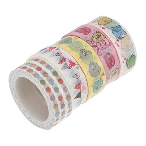 BELLIFFY Einzigartiges Japanisches Washi-aufkleberband Vielseitiges Klebeband Zum Basteln Planen Scrapbook Tagebuch Dekorationen von BELLIFFY