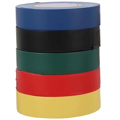 BELLIFFY 5st Isolierband Trans-tape Kabel Elektrisches Band Magnetband Schwarzes Nadelstreifenband Drum-stick-tape Trommelstöcke Vinyl Elektrisches Drahtband Wärmeband Klebeband Pvc von BELLIFFY