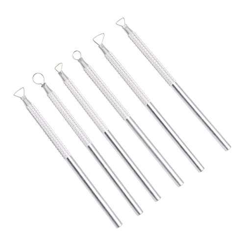 BELLIFFY 6 Teiliges Keramik Ton Skulptur Set Mit Aluminium Stab Modellierwerkzeug Für Polymer Ton Bildhauerei Formherstellungswerkzeuge Für Töpfern Und Gipsformen von BELLIFFY