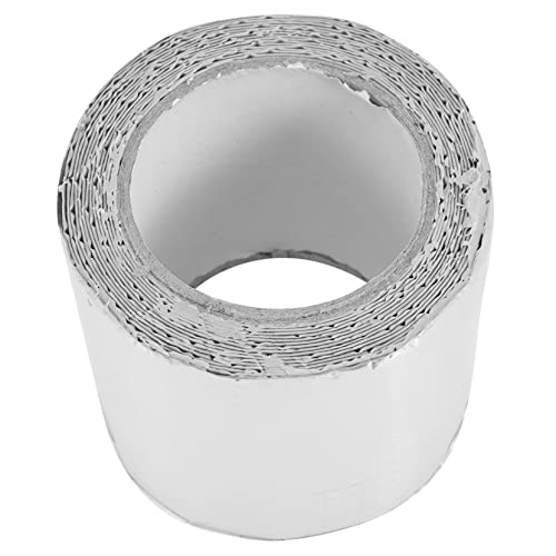 BELLIFFY Butylband Aus Aluminiumfolie Markisenband Wasserdicht Dichtband Auto Tür Dichtung Trockenbau Schwer Streifen Braunes Klebeband Fenster Isolierung Versiegelung Rand Stopper Silver von BELLIFFY