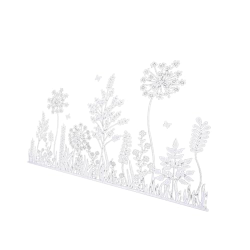 BELLIFFY Form Für Blumenmesser Stoff Schneiden Stirbt Grasblumen-design-stanzformen Prägewerkzeug Zur Papierherstellung Stanzformen Für Fotoalben Gestanzte Karten Kohlenstoffstahl Silver von BELLIFFY