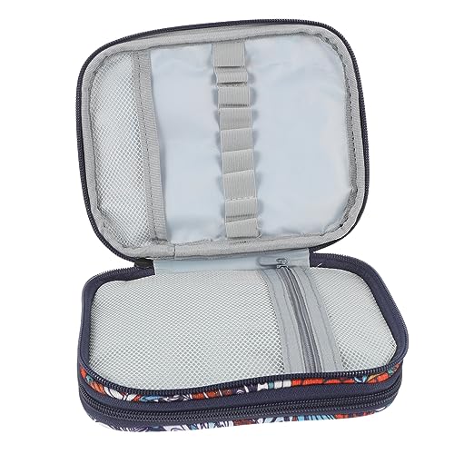 BELLIFFY Gewebte Aufbewahrungstasche gehäkelte Hülle Tasche mit Häkelnadel Häkelnadel-Organizer handarbeitstasche gewebesäcke Halter für Häkelnadeln Stricknadeln Organizer 600d Oxford-Stoff von BELLIFFY