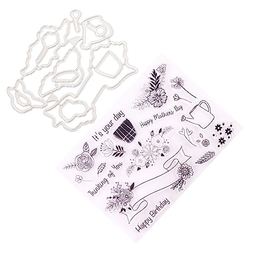 BELLIFFY Handgemachte Stempel Stanzformen Schablone Vorlage Für Scrapbooking Schablonen Für Die Kartenherstellung Prägestempelschnitte Diy Prägen Stanzformen Siegel Stempel Stanzform von BELLIFFY