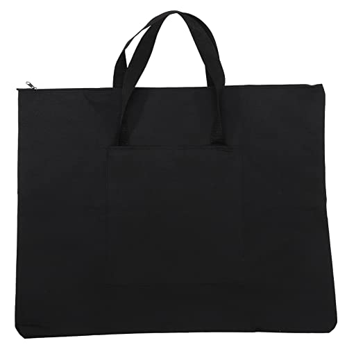 BELLIFFY Maltasche Zeichenbrett Tasche Malwerkzeugtasche Coole Schulsachen Kunsttasche Kunst-portfolio-tasche Zeichentasche Handtaschen-organizer Kunst Aufbewahrung Black Plane von BELLIFFY