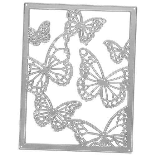 BELLIFFY Messerform Selber Machen Sammelalbum Für Kinder Scrapbooking-stanzformen Stanzformen Herstellen Stempel Diy Stanzform Karten Diy Stanzformen Bastelvorlage Silver Kohlenstoffstahl von BELLIFFY