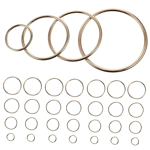 BELLIFFY Stabile O Ringe Robuste Verbindungselemente Für DIY Camping Und Mehr Inklusive O Ringe Mit Innendurchmessern Von 20mm 30mm 40mm Und 50mm Ideal Für Gürtel Taschen von BELLIFFY