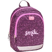 BELMIL® Kindergartenrucksack Kiddy Pink Smile Kunstfaser pink von BELMIL®