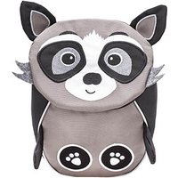 BELMIL® Kindergartenrucksack Mini Animals Raccoon Kunstfaser grau/schwarz von BELMIL®