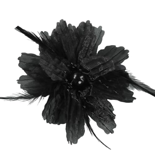 13 cm 3D-Organza-Blumen-Applikation für handgefertigte Abendkleider, zum Nähen von Blumen, Tänzerin, Kleid, Corsage, Aufnähen von BELOWSYALER