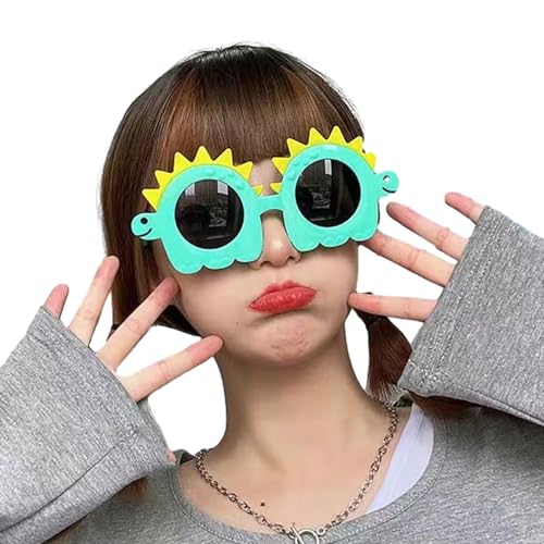 BELOWSYALER Party-Sonnenbrille, lustige Sonnenbrille, kreative Brille, Kostüm-Requisiten, Sommer-Party-Sonnenbrille, Neuheit, Brille, Cosplay-Brille von BELOWSYALER