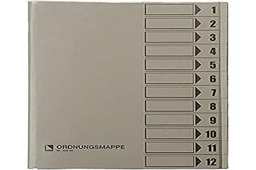 Bene 83800GR Ordnungsmappe mit Schutzumschlag, grau von BENE