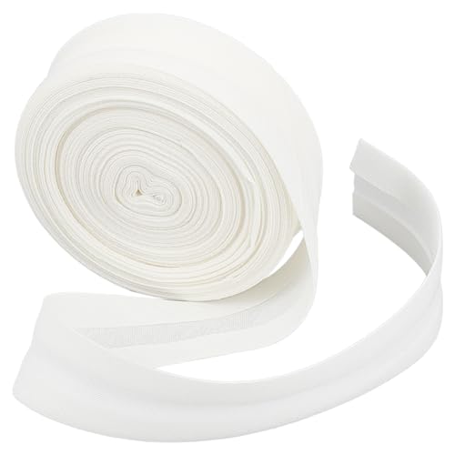 BENECREAT 10 m Polycotton-Schrägband Mit Einfacher Faltung, 18 mm Breites Cornsilk-Schrägband, Saumband Für DIY-Kleidungsnähen, Nähen, Rohrleitungen, Quilten von BENECREAT