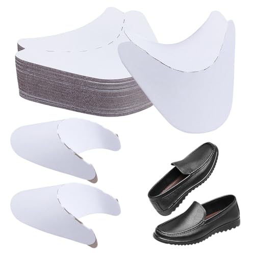 BENECREAT 40 Paar Schuheinlagen aus Karton, 99x124mm Schuh-Innenstütze aus Papier, Schuhformer für Sneaker, Segeltuchschuhe, Leder, Golf, Pantoletten, Schuhe, Stiefel von BENECREAT