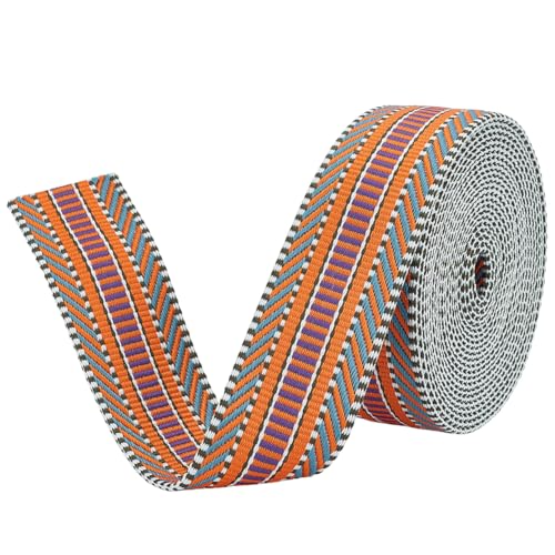 BENECREAT Jacquard-Gurtband, 4,5 m breit, 4,8 m breit, Polyester-Nähband, gewebtes Band für Kleidung, Zubehör, Band von BENECREAT