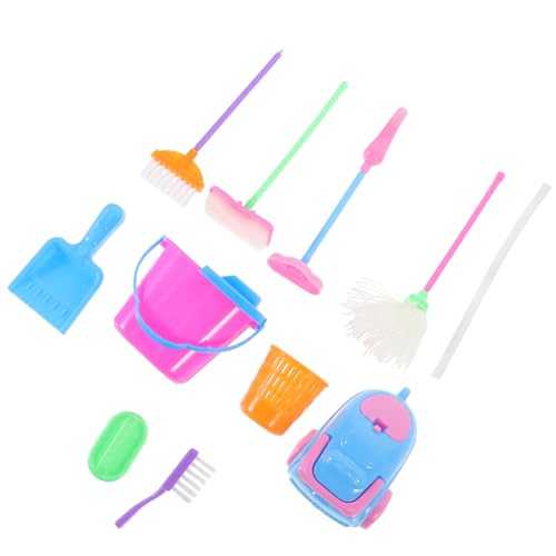 BESPORTBLE 1 Satz Miniatur Reinigungsset für Teiliges Spielzeugset für Dollhouse für Kleine Mädchen Vielfältiger Werkzeuge für Umfassende Möbelpflege BESPORTBLE 1 Satz Miniatur Reinigungsset für Teiliges Spielzeugset für Dollhouse für Kleine Mädchen Vielfältiger Werkzeuge für Umfassende Möbelpflege von BESPORTBLE