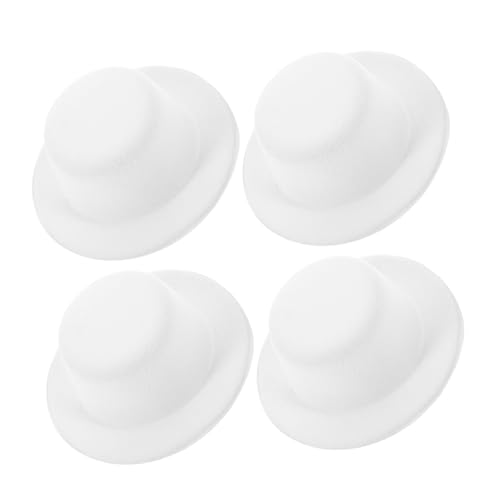 BESPORTBLE 4 Stück DIY Puppenhüte für Schneemann und Clown Weiße Stoffmützen für Kreative Bastelprojekte Dekoration für Puppen und Partys Langlebig BESPORTBLE 4 Stück DIY Puppenhüte für Schneemann und Clown Weiße Stoffmützen für Kreative Bastelprojekte Dekoration für Puppen und Partys Langlebig von BESPORTBLE