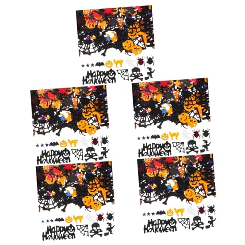 BESPORTBLE 5 Packungen Halloween-Deko-Konfetti halloween aussendeko halloween dekoration Halloween Einkaufszentrum Dekoration Halloween Außendekoration Gespenster Konfetti Tischkonfetti PVC von BESPORTBLE