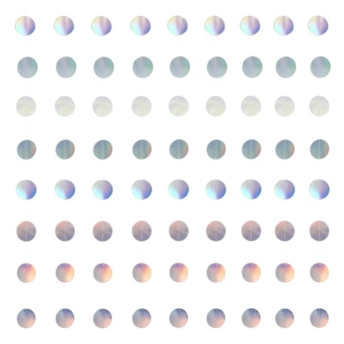 BESPORTBLE 5 Stück Iridescent Kreis Dots Girlanden Dekorationen für Geburtstagspartys Teiliges Lange Papier Girlanden Wiederverwendbare Hängedekoration für Hochzeiten und Feiern BESPORTBLE 5 Stück Iridescent Kreis Dots Girlanden Dekorationen für Geburtstagspartys Teiliges Lange Papier Girlanden Wiederverwendbare Hängedekoration für Hochzeiten und Feiern von BESPORTBLE