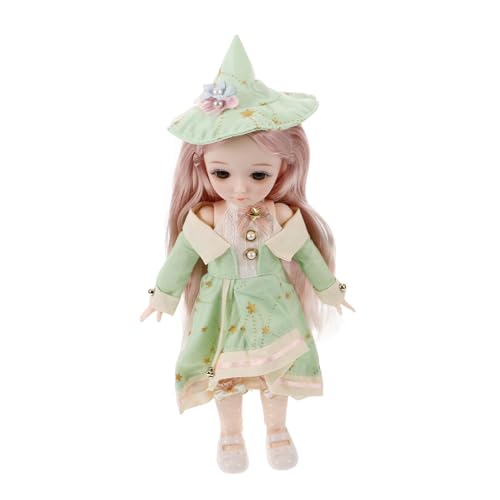 BESPORTBLE Kugelgelenk-Puppe Mit Kleidung Schuhen Und Hut Bjd-Puppe Im Bohemian-Stil Flexible Gelenke DIY-Spielzeug Für Sammler BESPORTBLE Kugelgelenk-Puppe Mit Kleidung Schuhen Und Hut Bjd-Puppe Im Bohemian-Stil Flexible Gelenke DIY-Spielzeug Für Sammler von BESPORTBLE