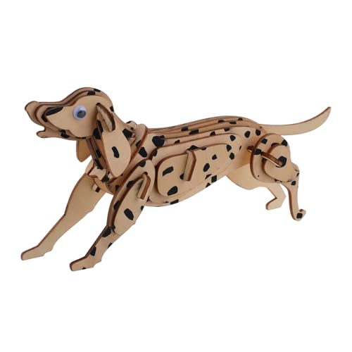 BESPORTBLE Holz Dalmatiner Puzzle DIY Hund Modell Kit Einzigartiges Tier Puzzle für Gehirntraining Dekorative Holzfigur für Zuhause und Familieninteraktion BESPORTBLE Holz Dalmatiner Puzzle DIY Hund Modell Kit Einzigartiges Tier Puzzle für Gehirntraining Dekorative Holzfigur für Zuhause und Familieninteraktion von BESPORTBLE