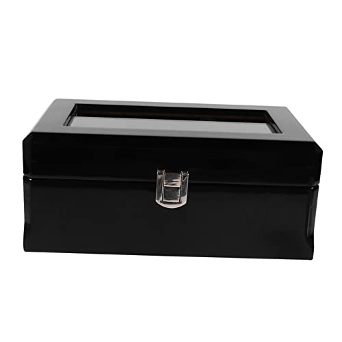 BESPORTBLE Kasten schmuckschatulle aus holz Beobachten Sie den Fall Uhrenvitrine schmuckkästchen rutsch fester Flanell Black BESPORTBLE Kasten schmuckschatulle aus holz Beobachten Sie den Fall Uhrenvitrine schmuckkästchen rutsch fester Flanell Black von BESPORTBLE