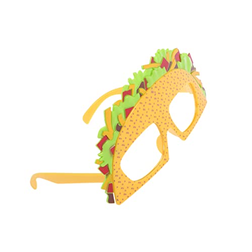 BESPORTBLE Neuheit Sandwich Brillen Lustige Kostüm Sonnenbrillen Für Partys Kreative Sandwich Designs Als Accessoire Für Feiern Veranstaltungen Für Foto Requisiten von BESPORTBLE