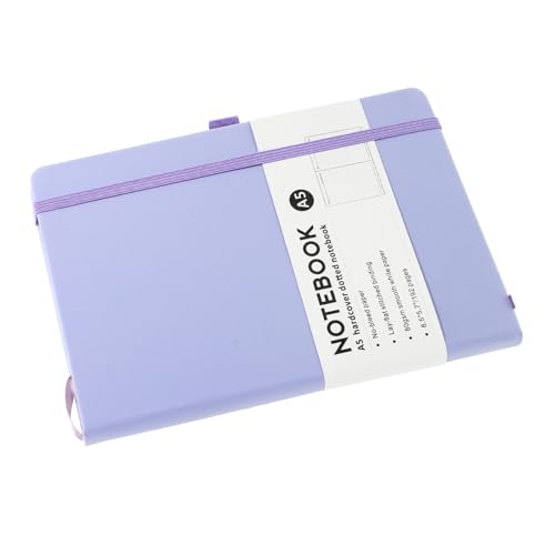 BESPORTBLE Schülertagebuch Notizbücher digitales notizbuch Notizblock Hardcover-Notizbuch meeting notebook schreibheft Notizbuch für Geschäftskonferenzen Business-Notizbuch Polyester Violet von BESPORTBLE