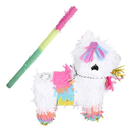 BESTOYARD 1 Satz Piñata Pinata-party-dekor Geburtstagsschmuck Pinyata's Für Mädchen Pinata-spielzeug Große Pinatas Zum Geburtstag Partyspielzeug Pinata-dekor in Tierform Papier von BESTOYARD