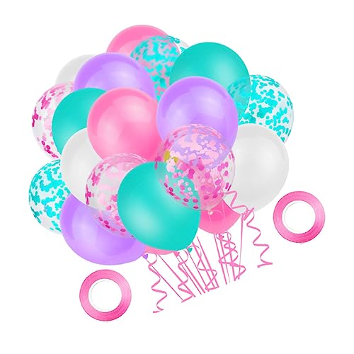 BESTOYARD Einhorn Luftballons Set Traumhafte Latexballons Mit Glitzer Für Hochzeiten Geburtstagsfeiern Und Partys Bunte Partydeko Für Unvergessliche Momente von BESTOYARD