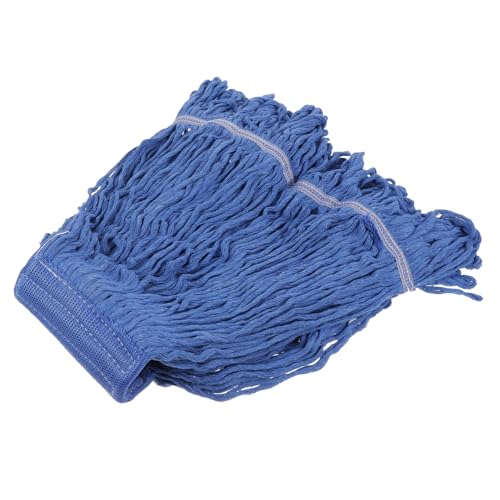 BESTOYARD Ersatzmoppkopf Mop Und Eimer Austausch Des Moppkopfes Mopp-ersatzkopf Mopp-ersatzköpfe Kommerzielle Moppköpfe Power-mopp Wischkopf Ersetzen Mopps Trübsal Blasen Blue Baumwollgarn von BESTOYARD