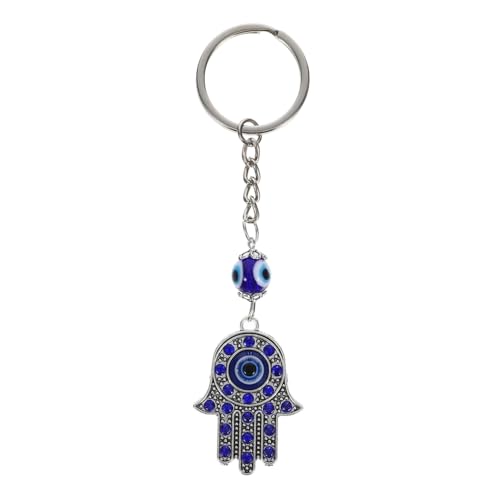 BESTOYARD Evil Eye Hand Charm Schlüsselanhänger Anhänger Schlüsselanhänger Charm Evil Eye Schlüsselanhänger Ring Anhänger von BESTOYARD