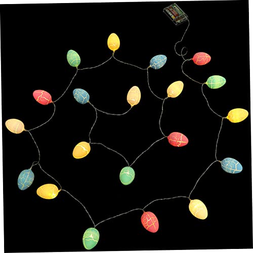 BESTOYARD Schnur Cracked Egg String Lights led-light weihnachtsdeko weihnachtssdeko LED Lampen Lichterkette batteriebetrieben Laterne Schlafzimmer LED-Licht Hochzeitsdekoration Kupfer von BESTOYARD