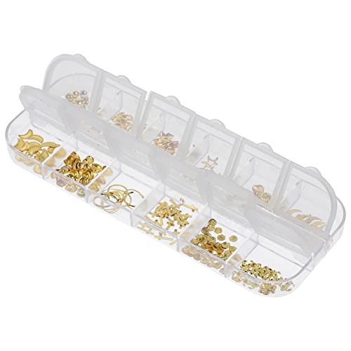 BESTYASH 3 Box Nagelkunst Finger Patch Bausätze Nägel für Aufkleber füller DIY Maniküre Charme Nagelschmuck Nagelzubehör Dekoration Spezialeffekt -Nagelversorgung Ornament Legierung Golden BESTYASH 3 Box Nagelkunst Finger Patch Bausätze Nägel für Aufkleber füller DIY Maniküre Charme Nagelschmuck Nagelzubehör Dekoration Spezialeffekt -Nagelversorgung Ornament Legierung Golden von BESTYASH