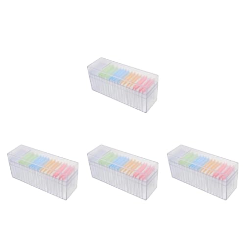 BESTYASH 4 Sätze Schmuckschatulle Mit Versiegeltem Beutel Ohrring Aufbewahrung Reise-schmuckhalter Ohrring-boxen Ohrring-aufbewahrungsorganisator Organizer Für Ohrringhalter Ohrringetui Pvc von BESTYASH