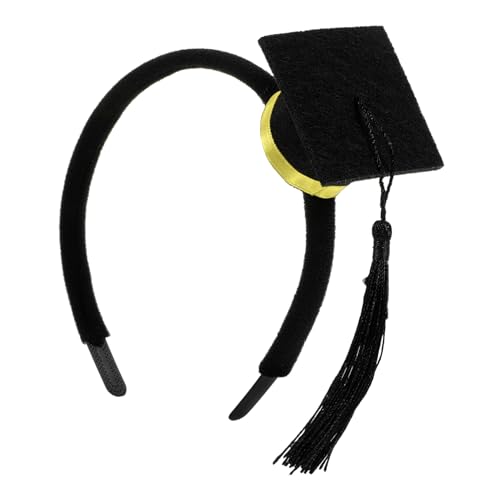 BESTYASH Graduierungskappen-Stirnband Abschluss für sie Stirnbänder dein Abschlusshut Stirnband Dekoration Graduierung Kopfbedeckung Party-Kopfschmuck Plüschstoffe Yellow BESTYASH Graduierungskappen-Stirnband Abschluss für sie Stirnbänder dein Abschlusshut Stirnband Dekoration Graduierung Kopfbedeckung Party-Kopfschmuck Plüschstoffe Yellow von BESTYASH