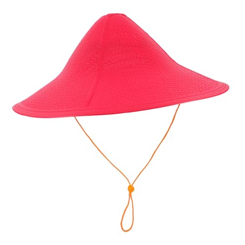 BESTYASH Japanischer Retro Partyhut aus Geflochtenem Kunststoff Einzigartiger Ninja Dekorationshut Leichter Sonnenhut für Outdoor Farmer Konischer Vintage Stil für Tanz und Kostüm BESTYASH Japanischer Retro Partyhut aus Geflochtenem Kunststoff Einzigartiger Ninja Dekorationshut Leichter Sonnenhut für Outdoor Farmer Konischer Vintage Stil für Tanz und Kostüm von BESTYASH