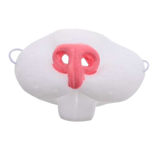 BESTYASH Simulierte lustige Hasennase Graffiti-Kaninchen Kostüm mit großer Nase Logo-Puppe weiße Kaninchenkleidung Cosplay Nase Große Nase Kaninchennase Kaninchen-Nasenmaske Emulsion BESTYASH Simulierte lustige Hasennase Graffiti-Kaninchen Kostüm mit großer Nase Logo-Puppe weiße Kaninchenkleidung Cosplay Nase Große Nase Kaninchennase Kaninchen-Nasenmaske Emulsion von BESTYASH