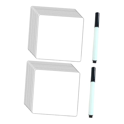 2 Sets Whiteboard Aufkleber Liste Whiteboard Whiteboard Erinnerungen Waschbare Aufkleber Früherziehung Zeichenbretter Schreibblock Rahmenlose Whiteboards Whiteboard Pvc BESTonZON von BESTonZON