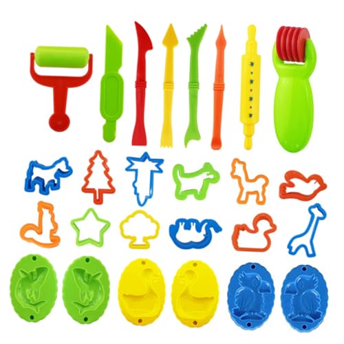 BESTonZON 1 Kinderspielzeug Modelliermasse Kinder spielset Kinder schimmeln Kinder gartenwerkzeug gartengeräte Kinder Children Toys gartenwerkzeug Kinder plastelina tonformen selber Machen von BESTonZON