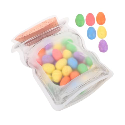 BESTonZON 1 Osterei-geschenkpaket Ostern Dekorative Eier Ostereier-spielzeugfüller Festival-wohndekoration Mini-eier Festival-szenen-dekore Ostern Schäumt Eier Schäumt Eierdekor Schaum von BESTonZON