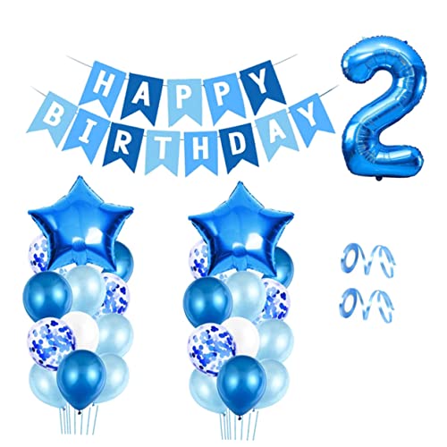 BESTonZON 1 Satz Ballon Babyparty-Dekoration Partyzubehör für den Babygeburtstag jahrestag wandverkleidung geburtstagsdeko party sachen hochzeits balongas Szenenlayout-Sprechblasen Emulsion von BESTonZON