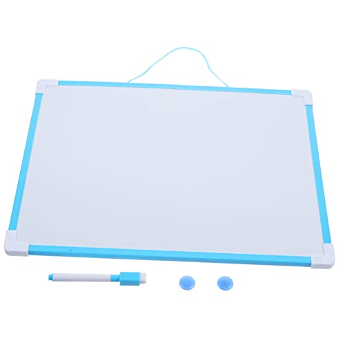 BESTonZON 1 Satz Hängetafel Whiteboard-Magnete To-Do-Liste Notizblock schreibtafel zeichenpad deko staffelei handgeschriebenes Nachrichtenbrett Notiztafel fürs Büro PVC Blue von BESTonZON