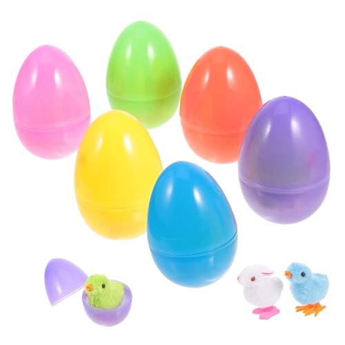 BESTonZON 1 Satz Kaninchen-huhn-gacha Ei Osterdeko Ostergeschenke Für Partyartikel Für Osterhasen- Füller Für Goodie-bags Für Plüsch von BESTonZON